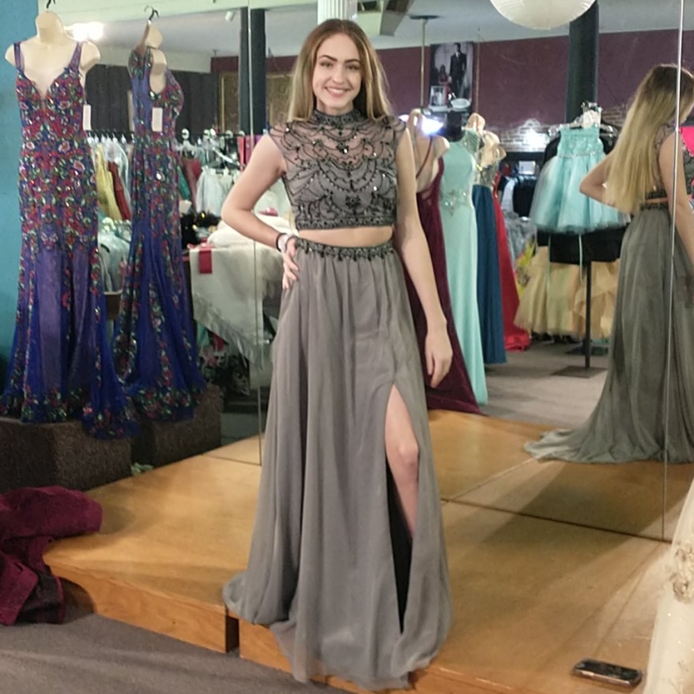 Envious by Karishma  2 piece Prom dress